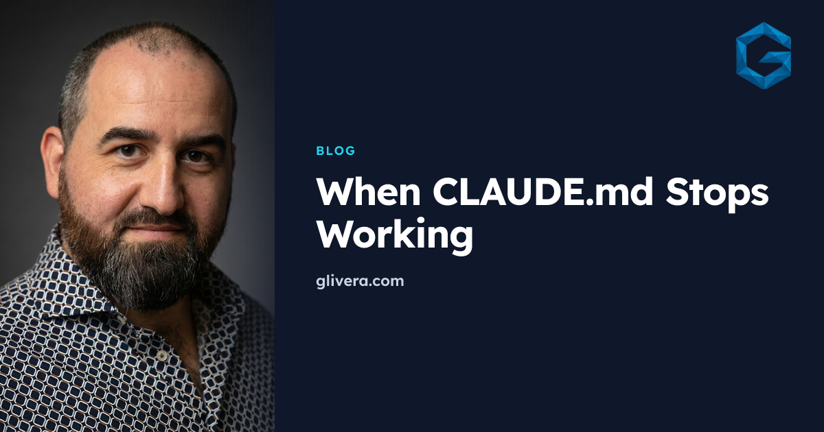 Vector Database Claude When CLAUDE.md Stops Working: Adding Vector Memory to Claude Code | Glivera